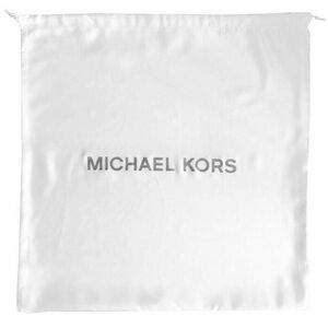 Michael Kors white satin drawstring; Dust bag; Cover bag;
